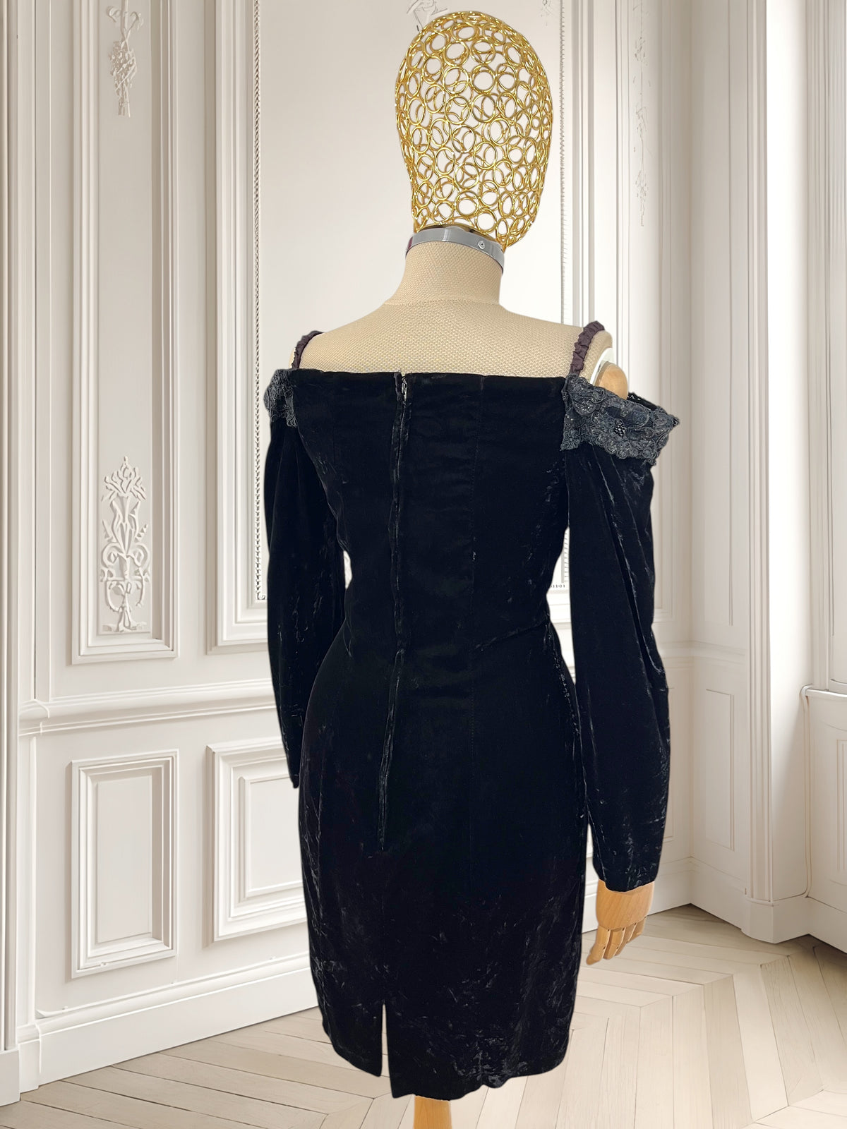 Rochie elegantă din catifea mărimea S