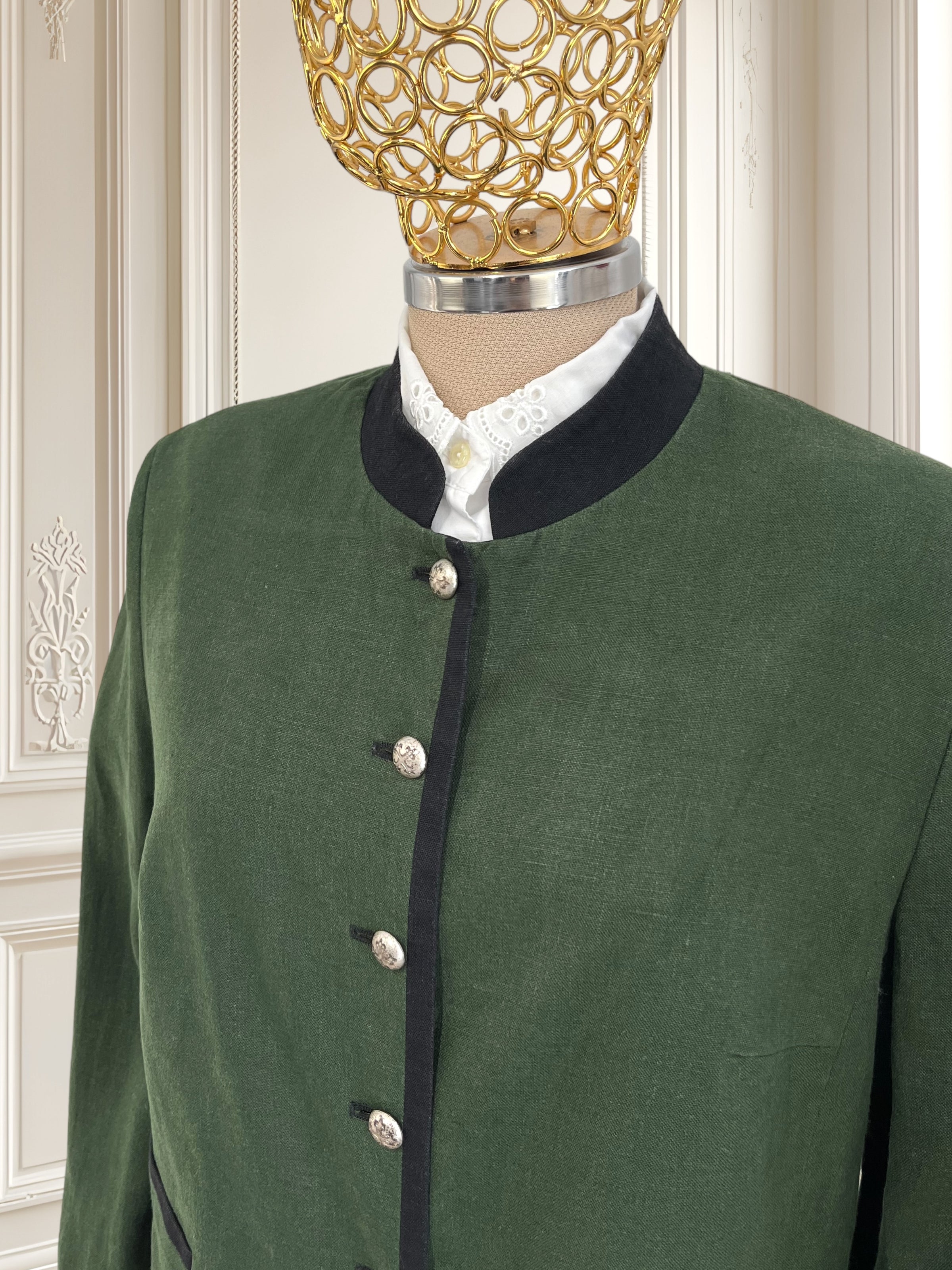 Sacou vintage din in potrivit pentru M/L