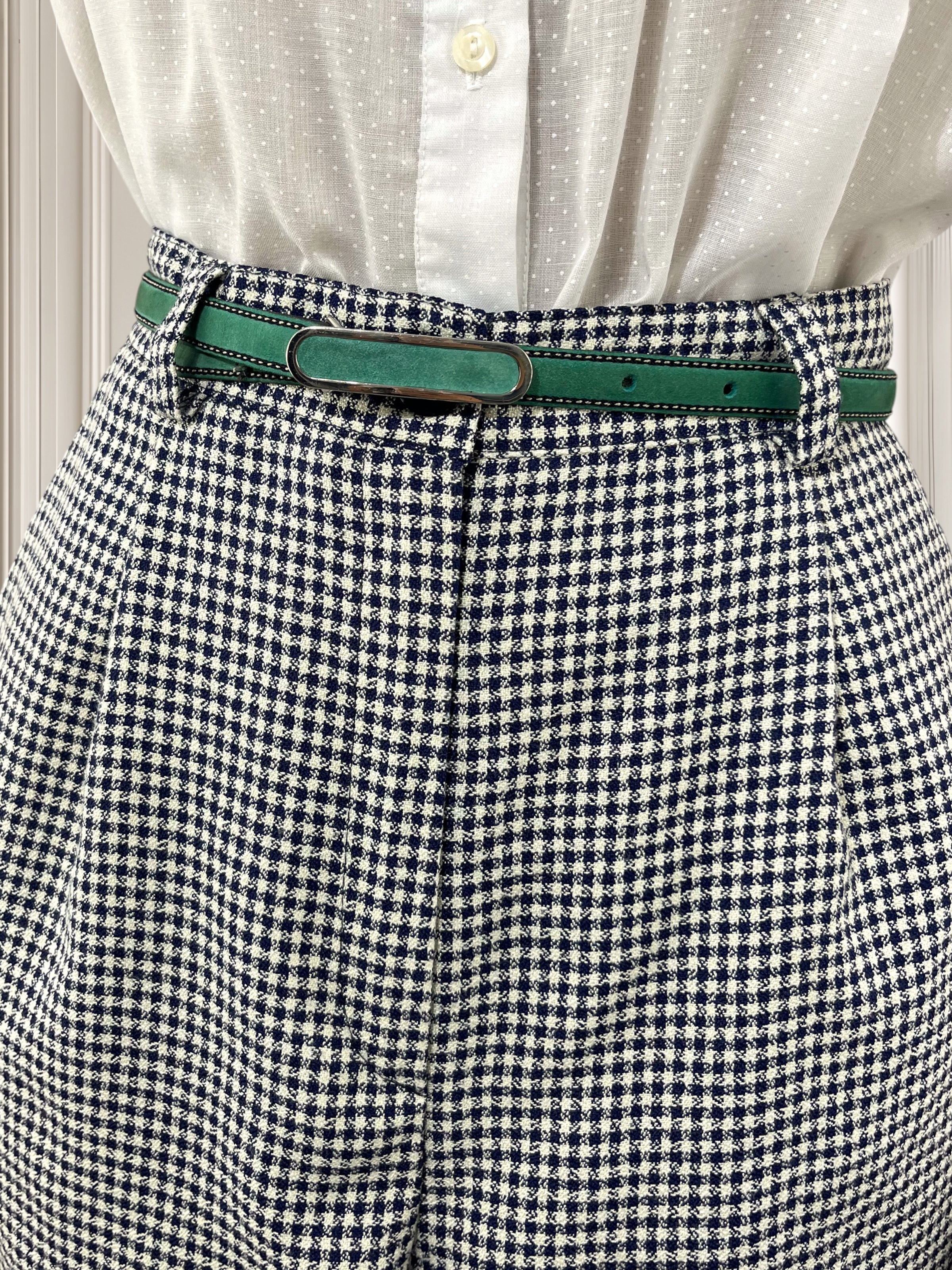 Pantaloni vintage din vâscoză mărimea S