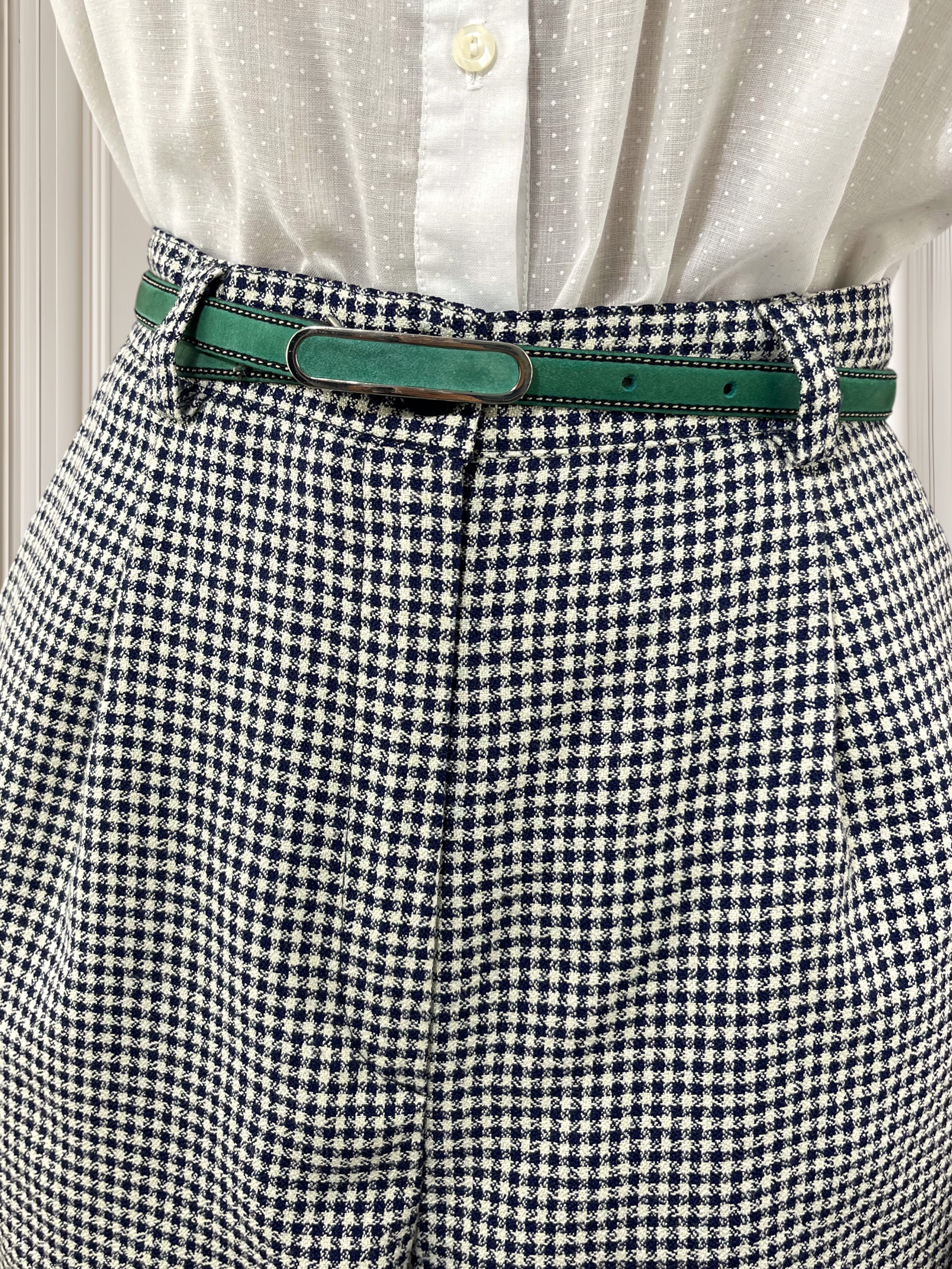 Pantaloni vintage din vâscoză mărimea S