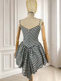 Rochie vintage lucrată manual mărimea S