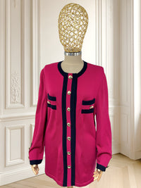 Cardigan vintage din lână pură mărimea L