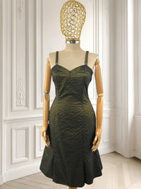 Rochie vintage cu efect sidefat mărimea S