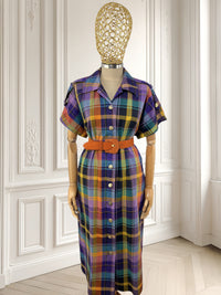 Rochie vintage din bumbac mărimea XL