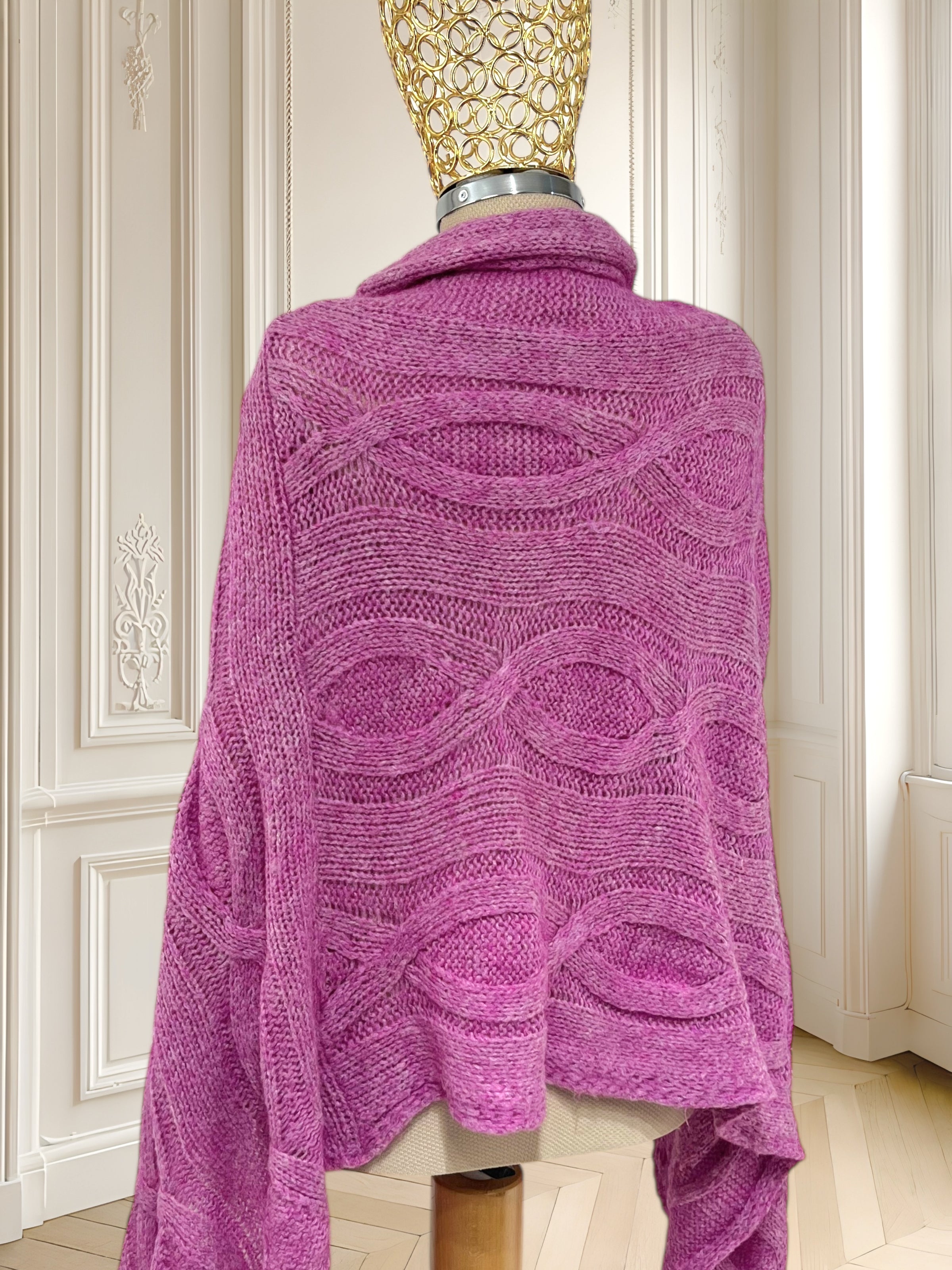 Cardigan italienesc cu mohair mărime universală