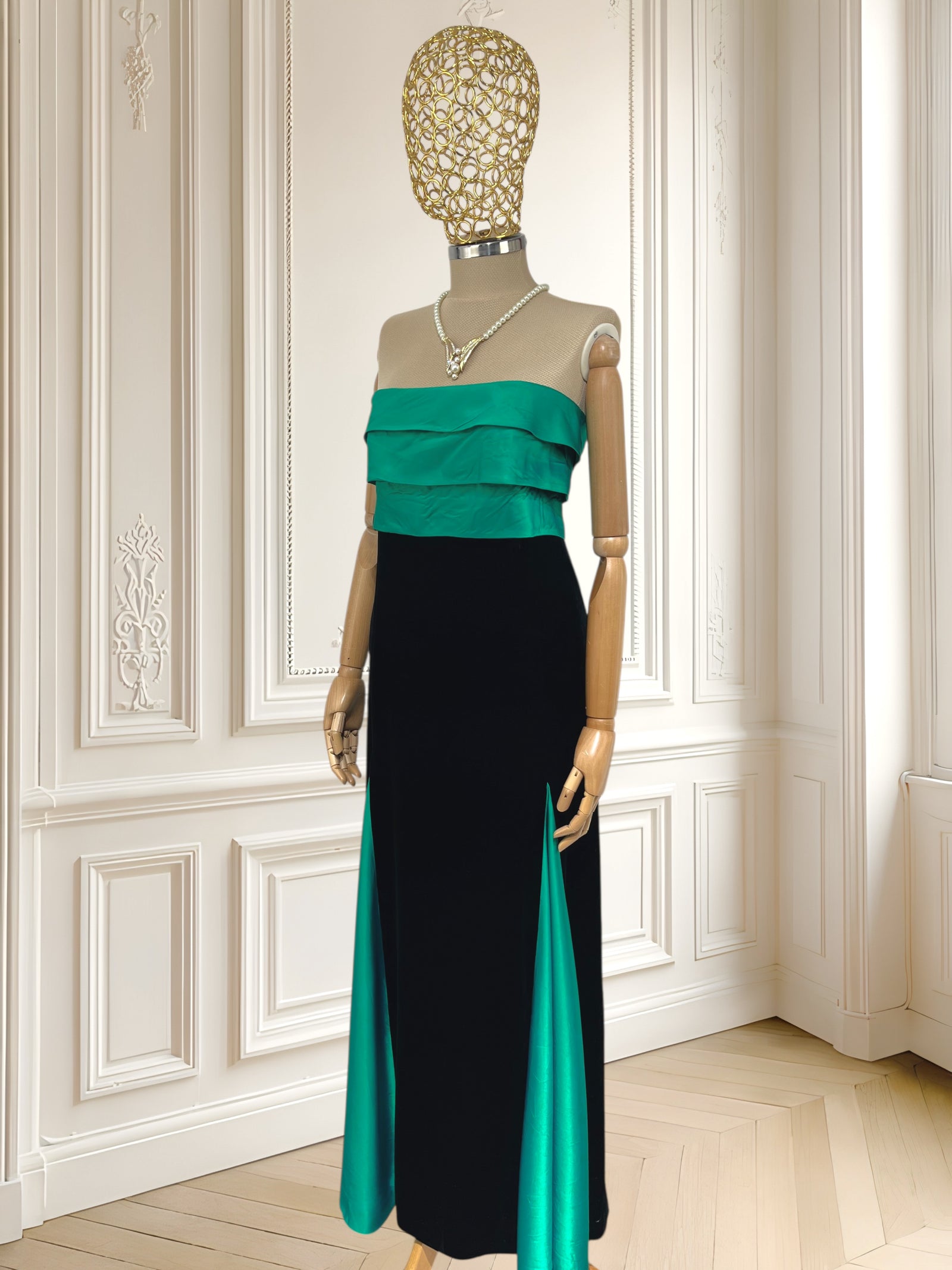 Rochie de seară din catifea mărimea L