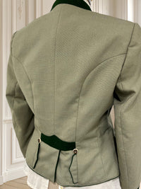 Sacou vintage olive potrivit pentru S/M