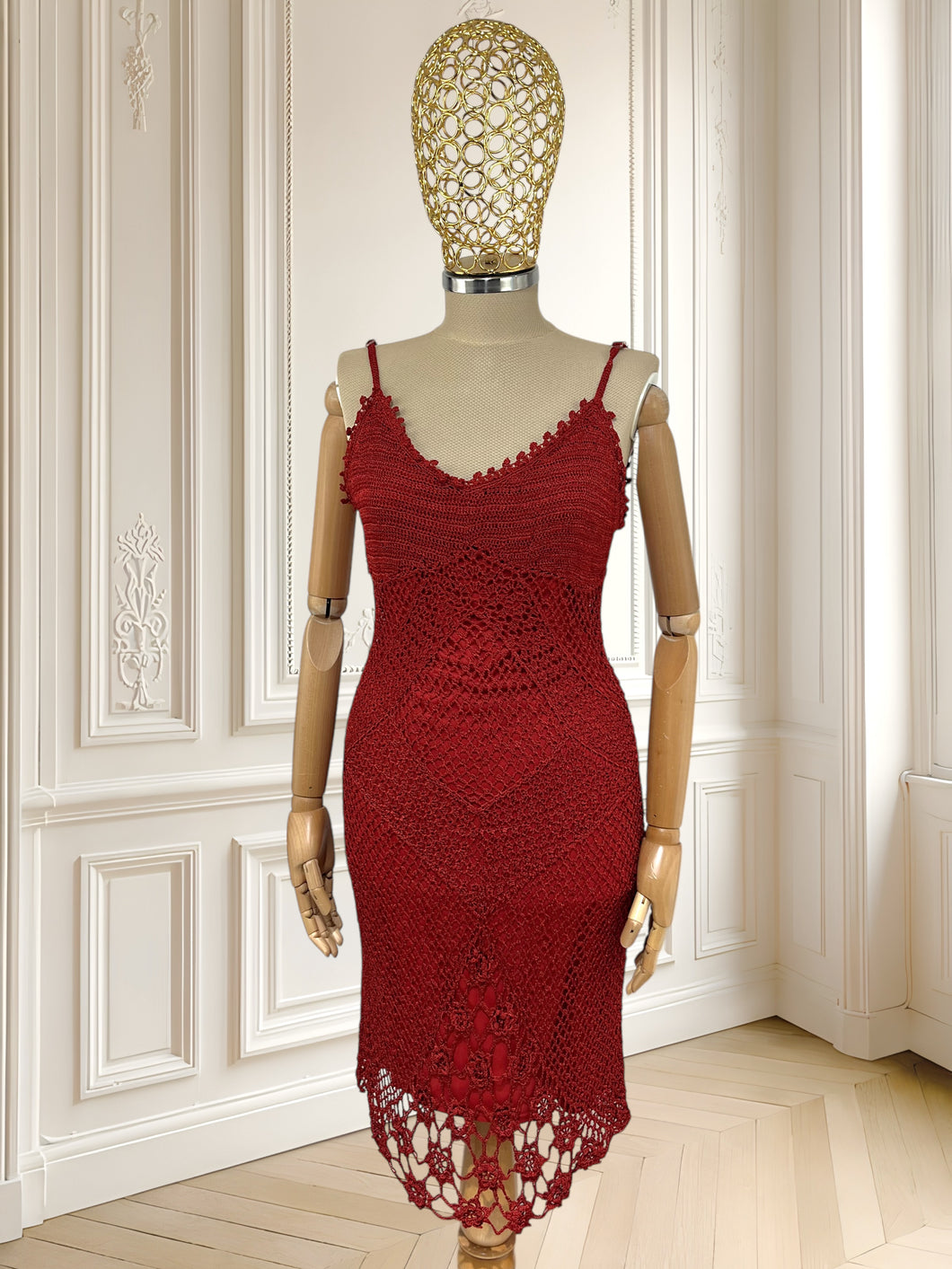 Rochie tricotată din vâscoză mărimea S