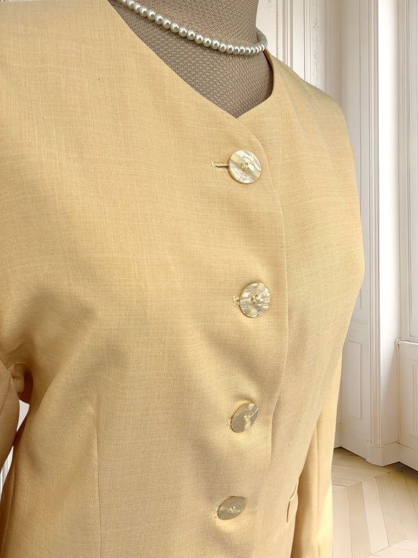 Sacou vintage pastelat mărimea L