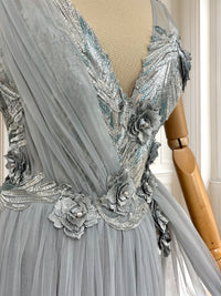 Rochie de seară deosebită din tulle mărimea S