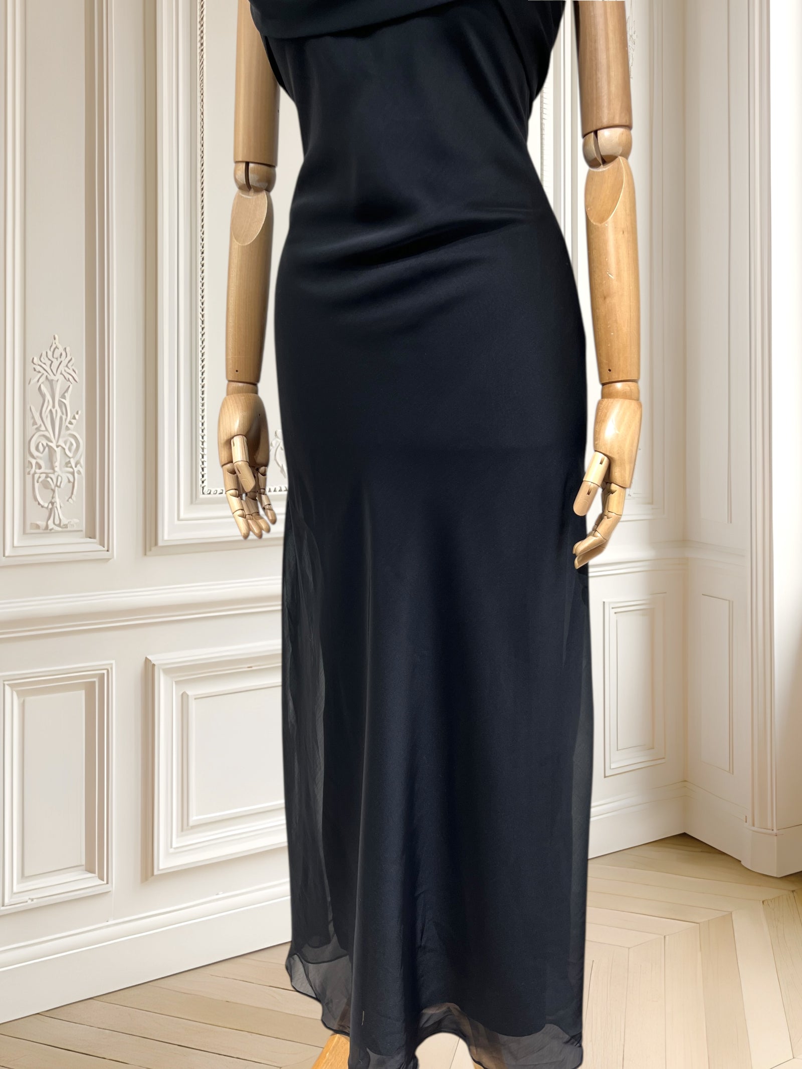 Rochie de seară neagră mărimea S