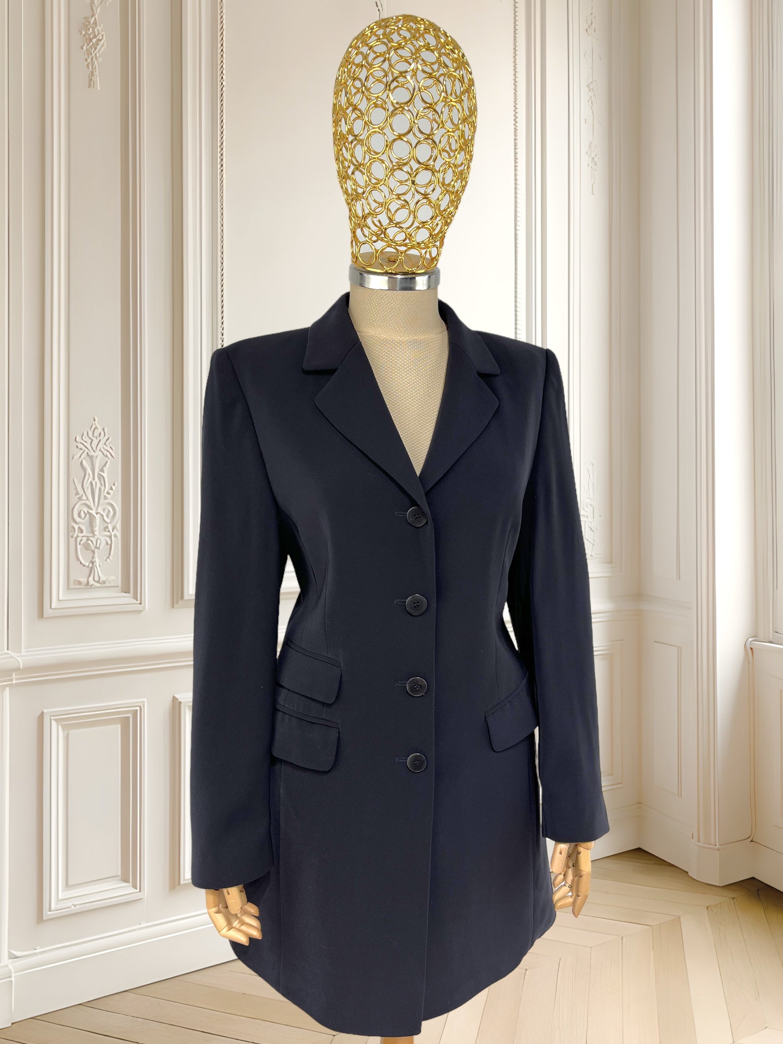 Sacou Basler bleumarin potrivit pentru S/M