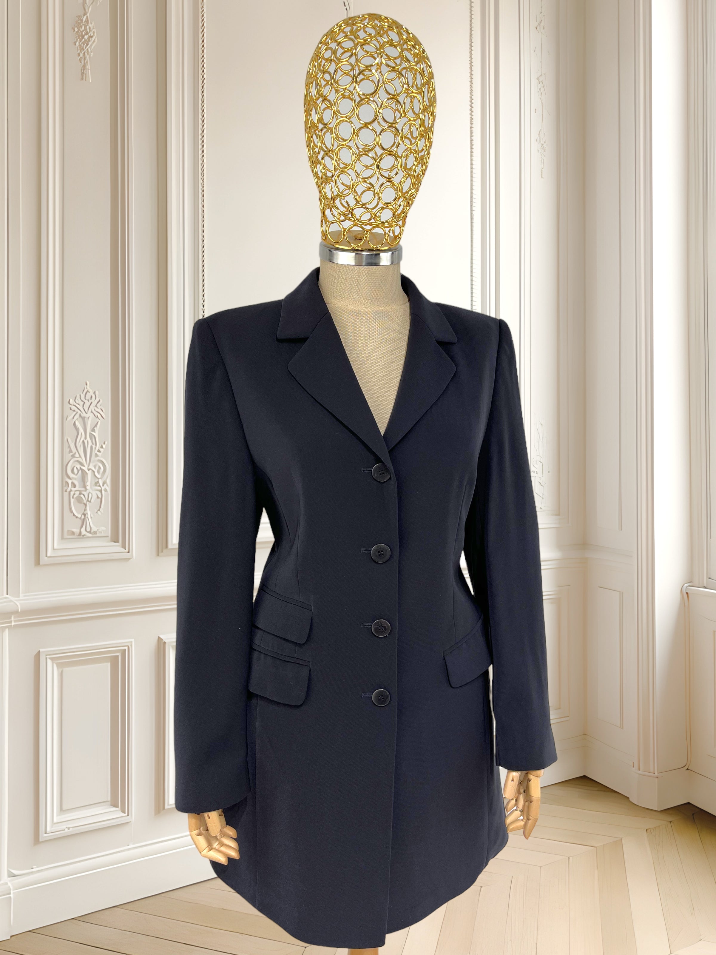 Sacou Basler bleumarin potrivit pentru S/M