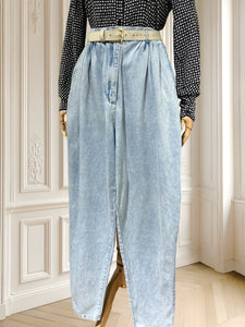 Jeans vintage cu talie înaltă mărimea M