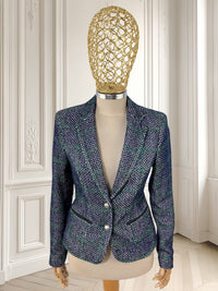 Sacou smart casual din tweed potrivit pentru XS/S