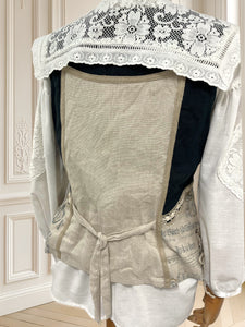 Top vintage din in potrivit pentru M/L