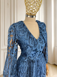 Rochie vintage de seară din dantelă mărimea S