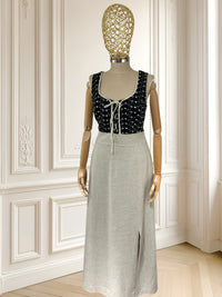 Rochie vintage din amestec de in mărimea M