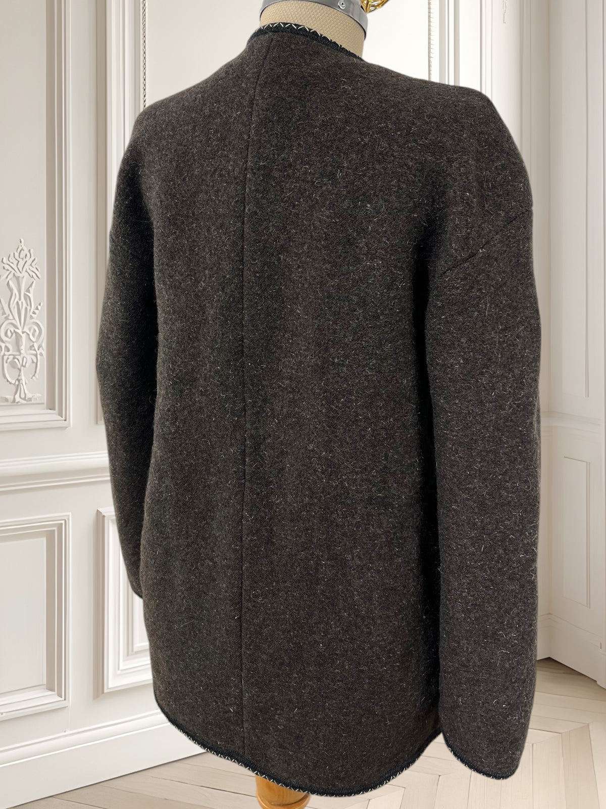 Cardigan vintage din lână pură mărimea XL