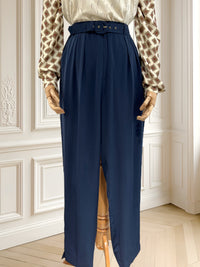 Pantaloni bleumarin Jean Claire mărimea L