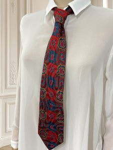 Cravată italienească din mătase naturală