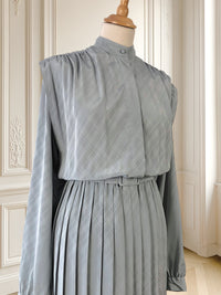 Rochie vintage cu pliuri mărimea L