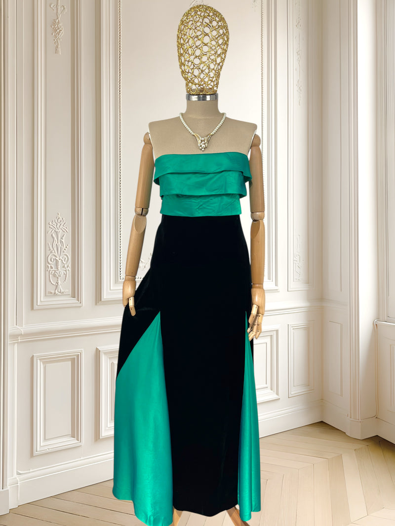 Rochie de seară din catifea mărimea L