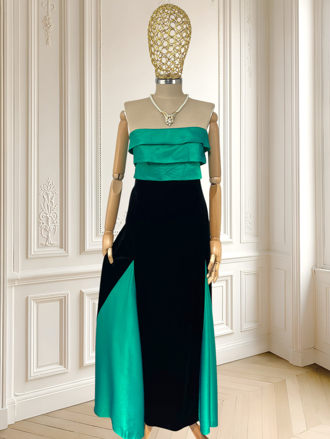 Rochie de seară din catifea mărimea L
