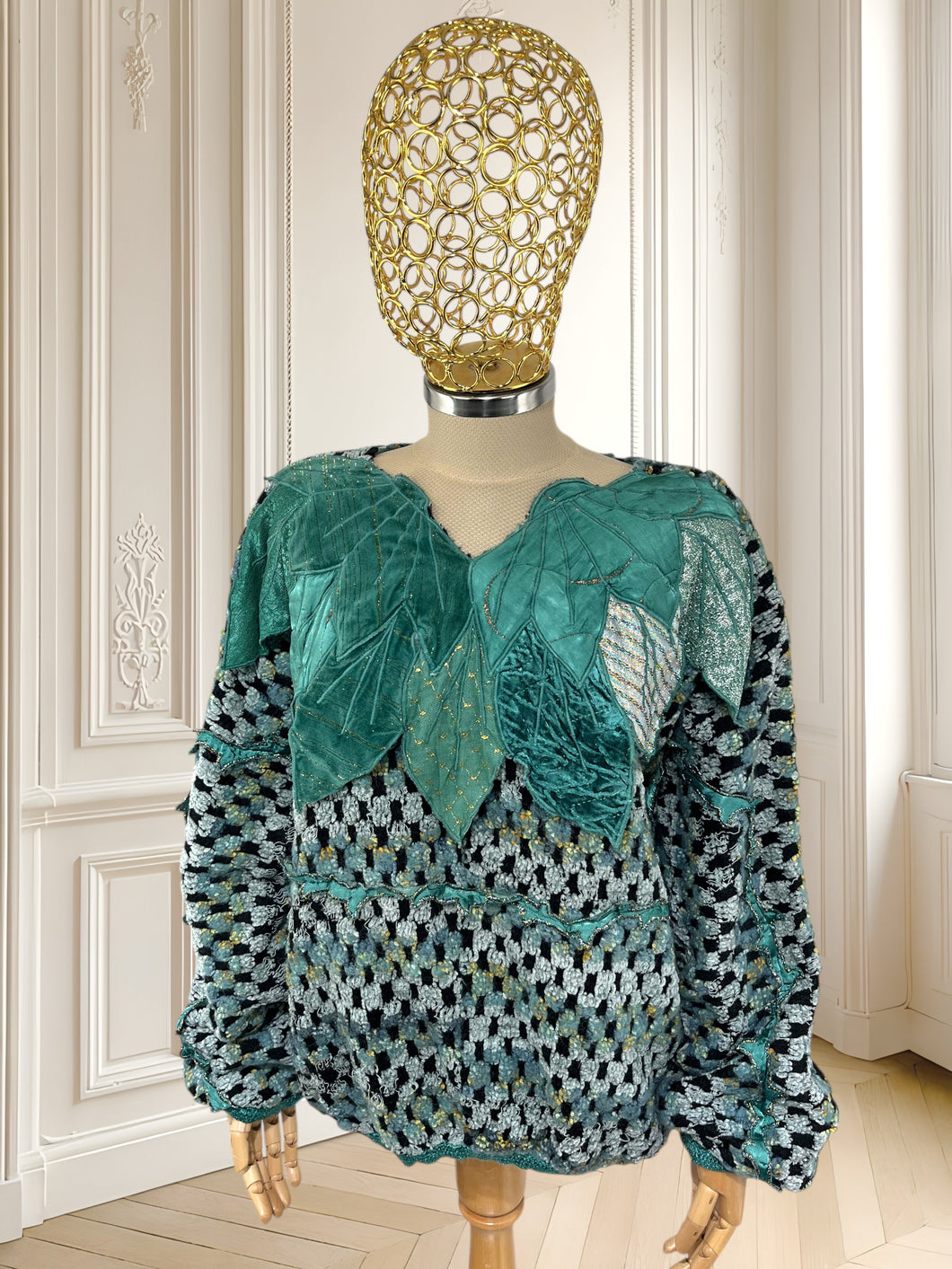 Bluză italienească din vâscoză mărimea XL