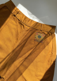 Jeans vintage cu talie înaltă și pense mărimea S
