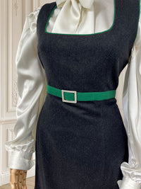 Rochie vintage din lână pură și cașmir mărimea L