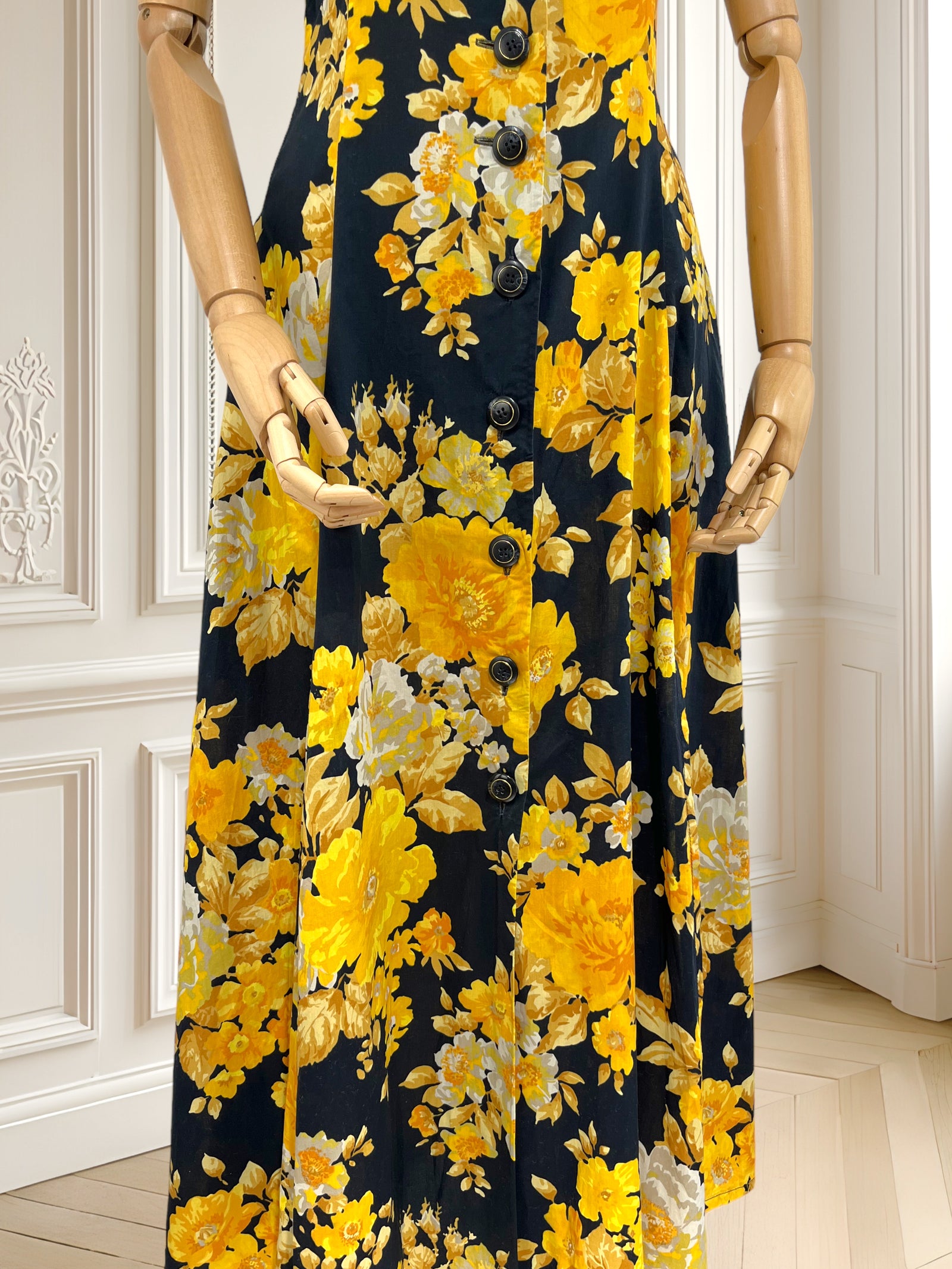 Rochie vintage din bumbac mărimea S