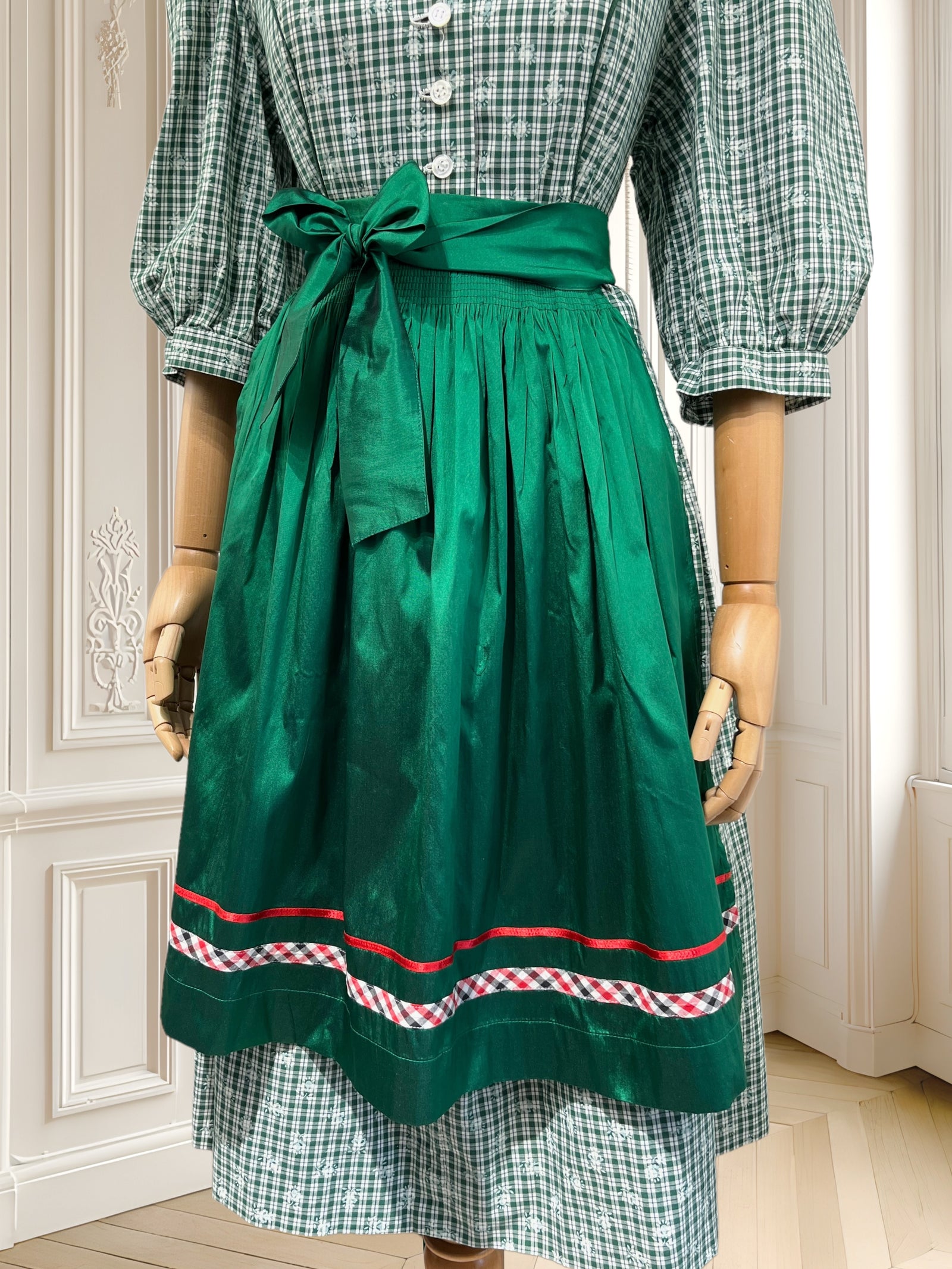 Rochie vintage din bumbac mărimea L