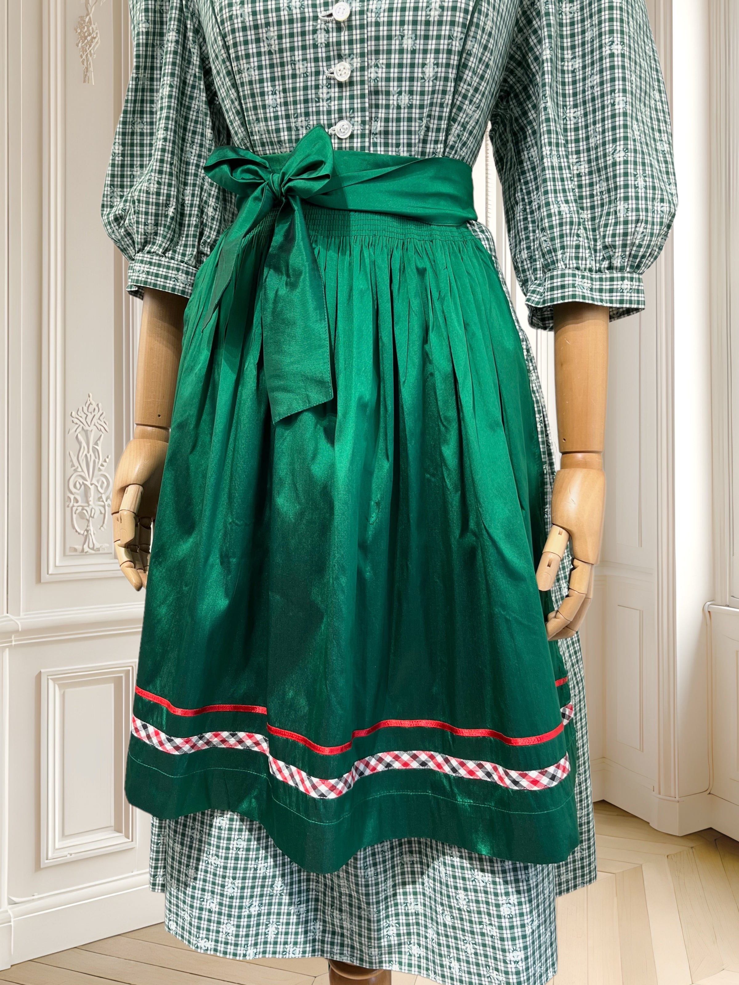 Rochie vintage din bumbac mărimea L