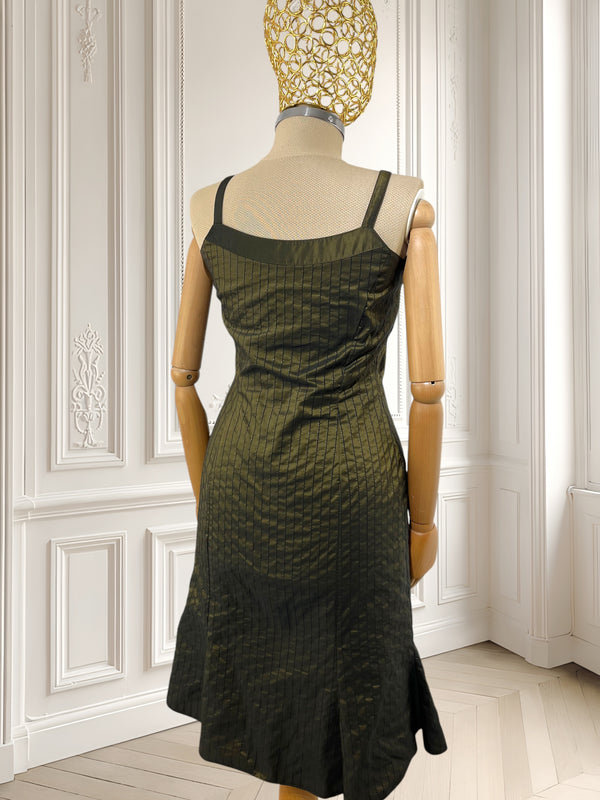 Rochie vintage cu efect sidefat mărimea S