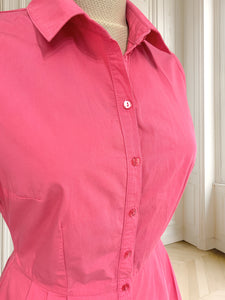 Rochie roz din bumbac mărimea S