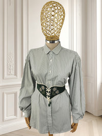 Cămașă vintage din bumbac potrivită pentru L/XL