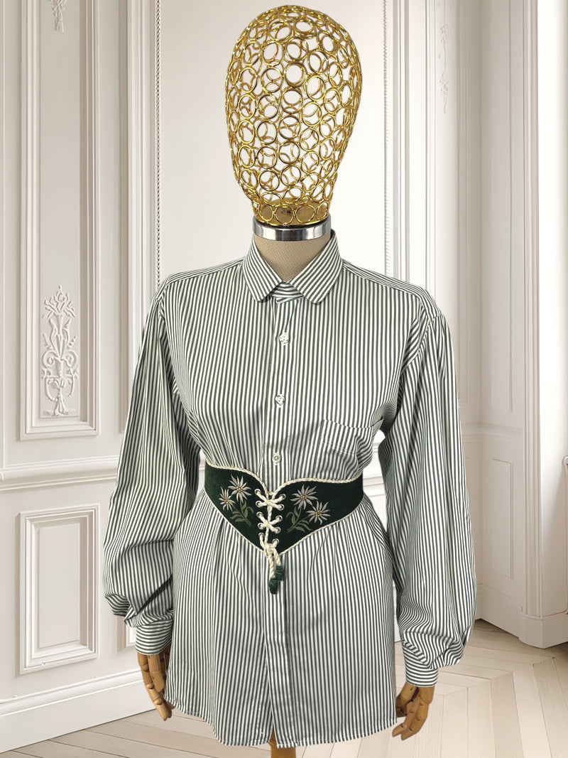 Cămașă vintage din bumbac potrivită pentru L/XL