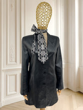 Încarcă imaginea în vizualizatorul Galerie, Jachetă vintage din piele moale mărimea M
