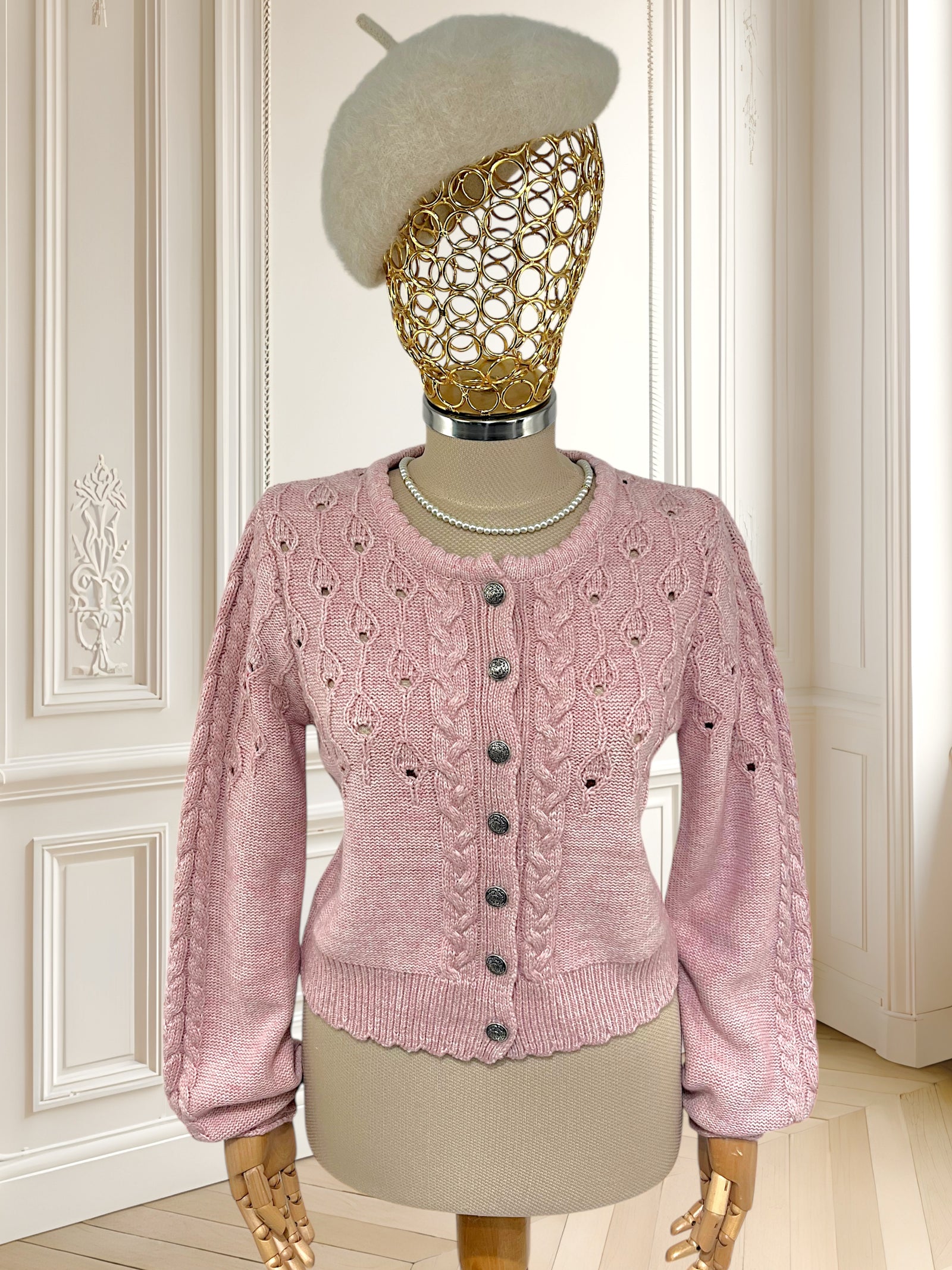 Cardigan vintage din bumbac mărimea M