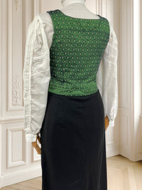 Rochie vintage din amestec de vâscoză mărimea S