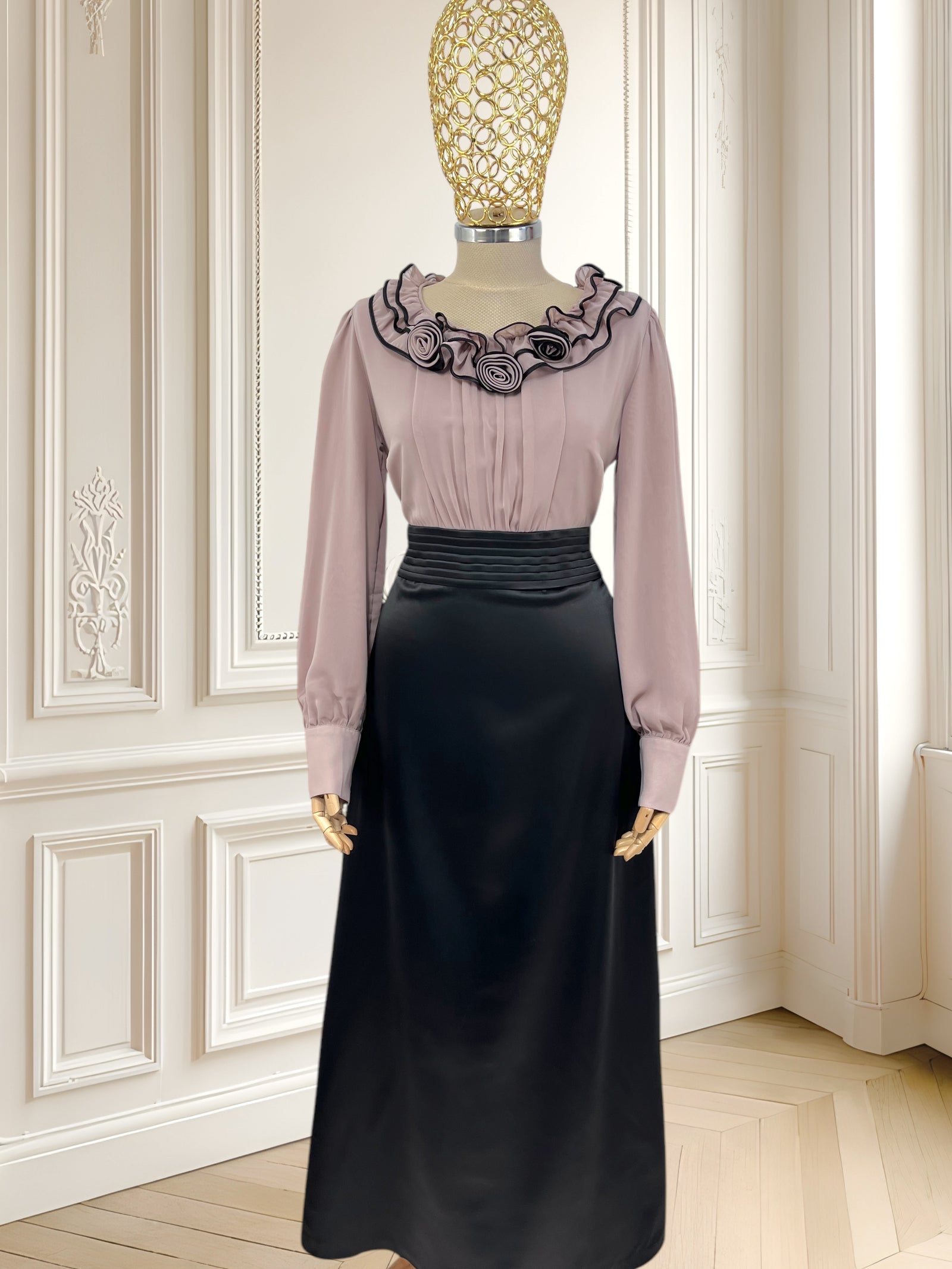Rochie elegantă satinată mărimea M