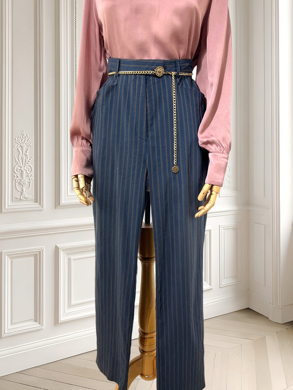 Pantaloni vintage cu talie înaltă mărimea S