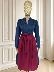 Rochie vintage din bumbac mărimea L