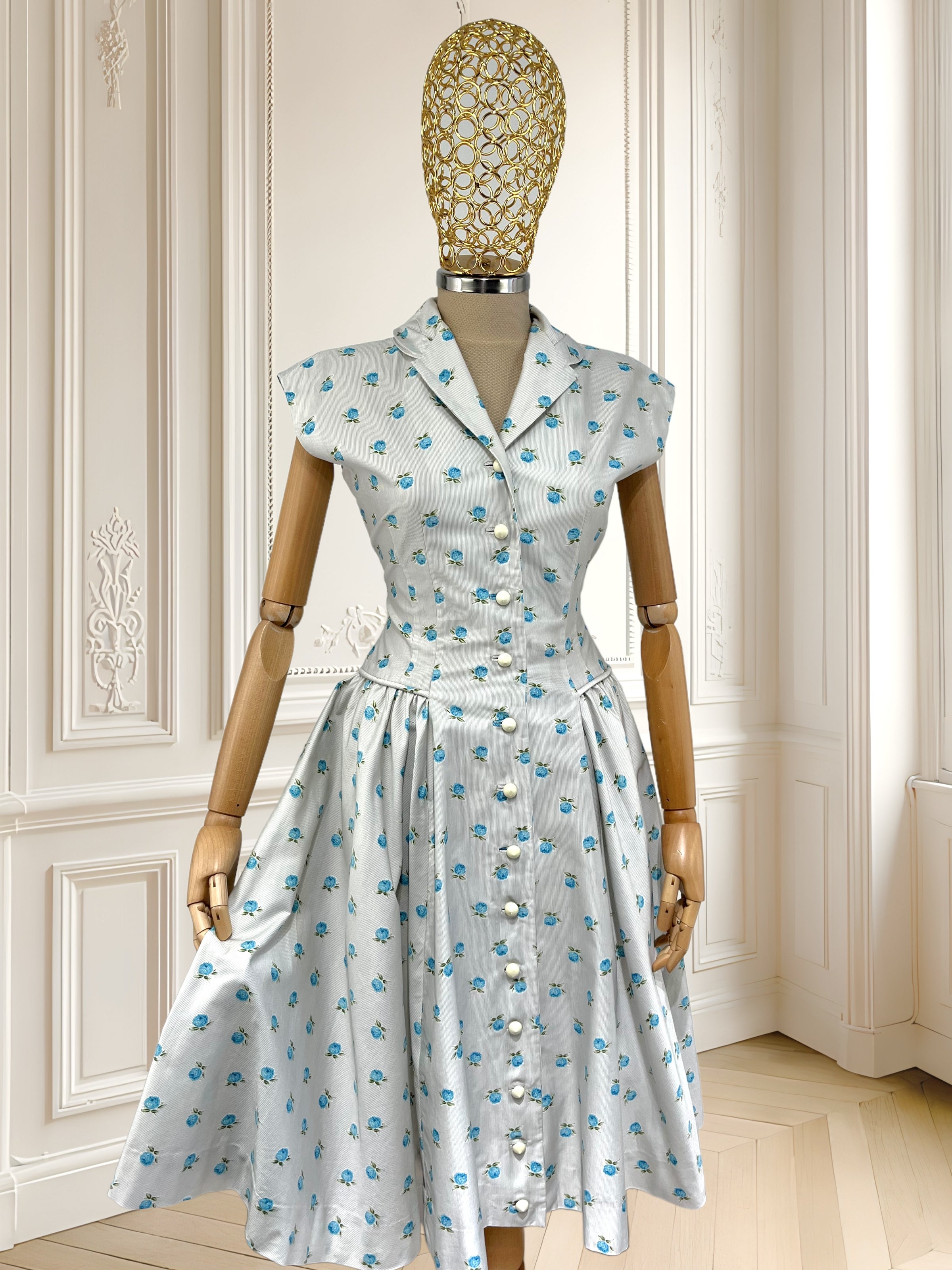 Rochie vintage cu croi evazat mărimea S