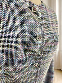 Sacou vintage din tweed mărimea M