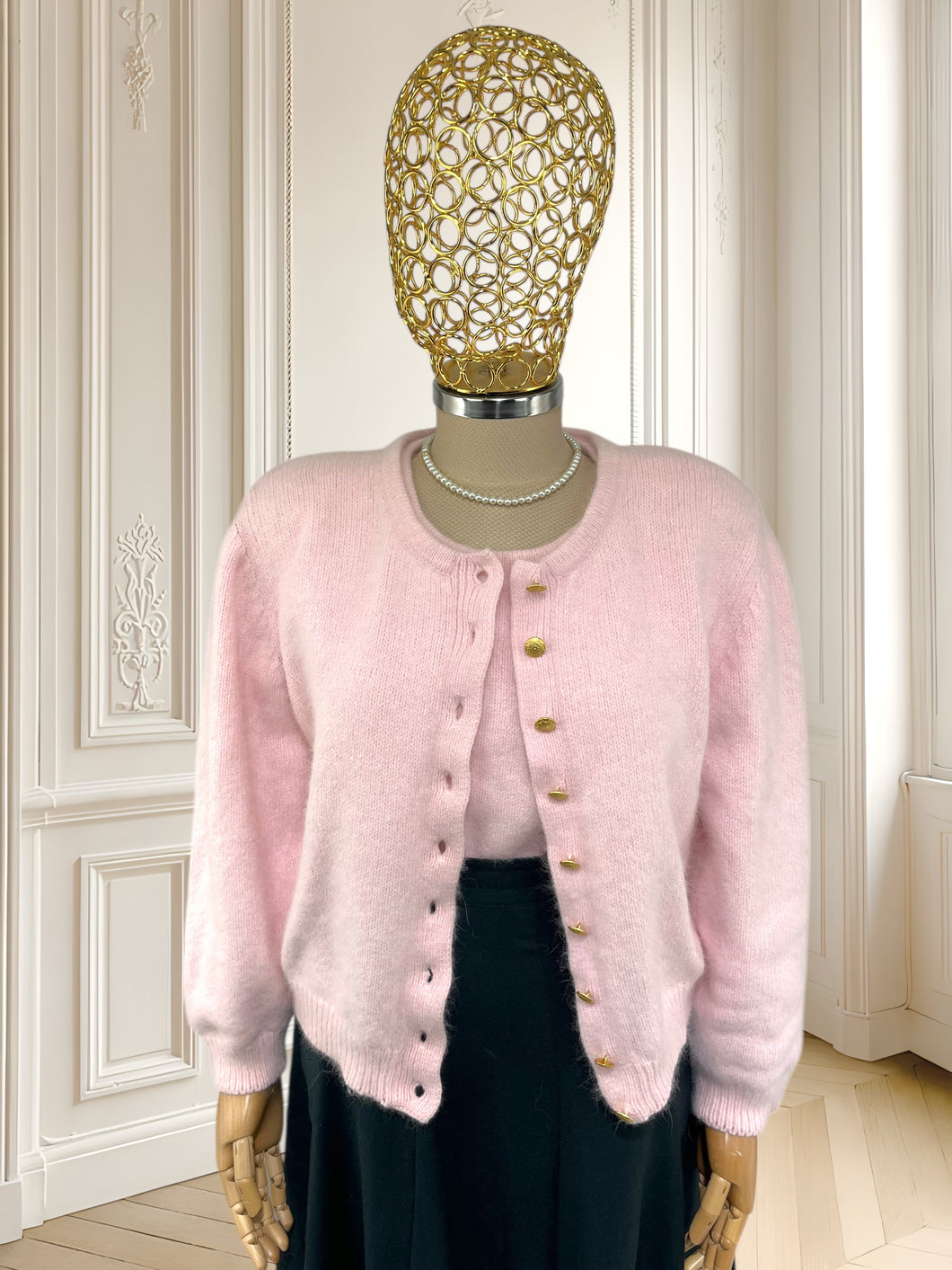 Set Escada din lână și angora mărimea M