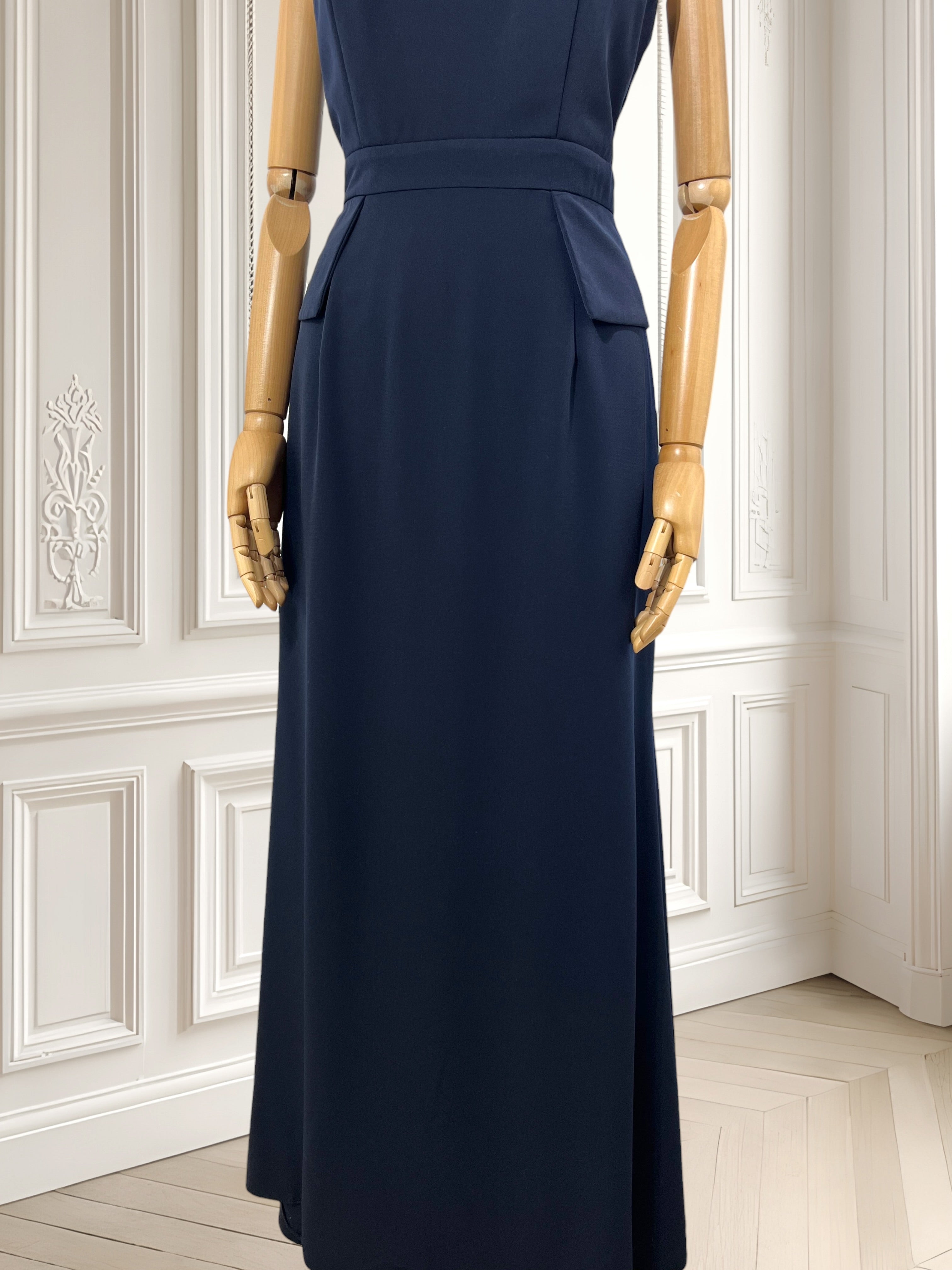 Rochie maxi bleumarin mărimea M