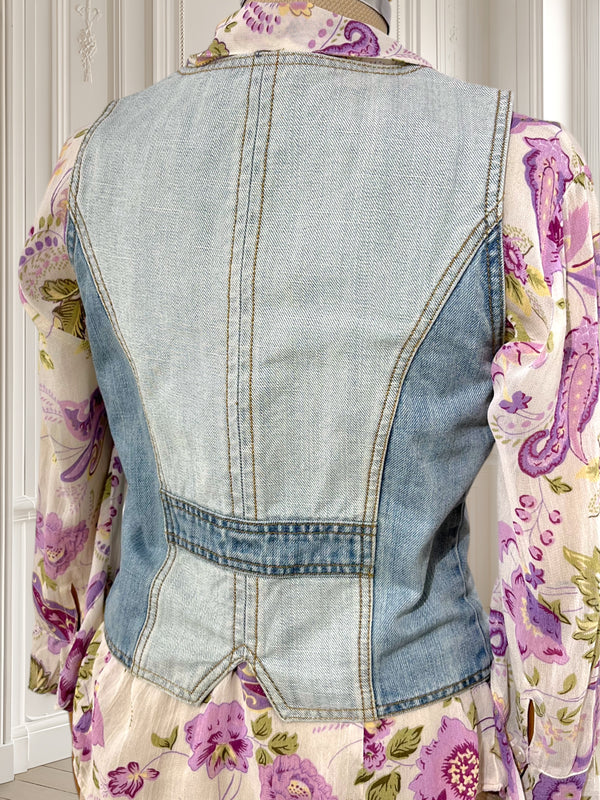 Vestă din denim mărimea S