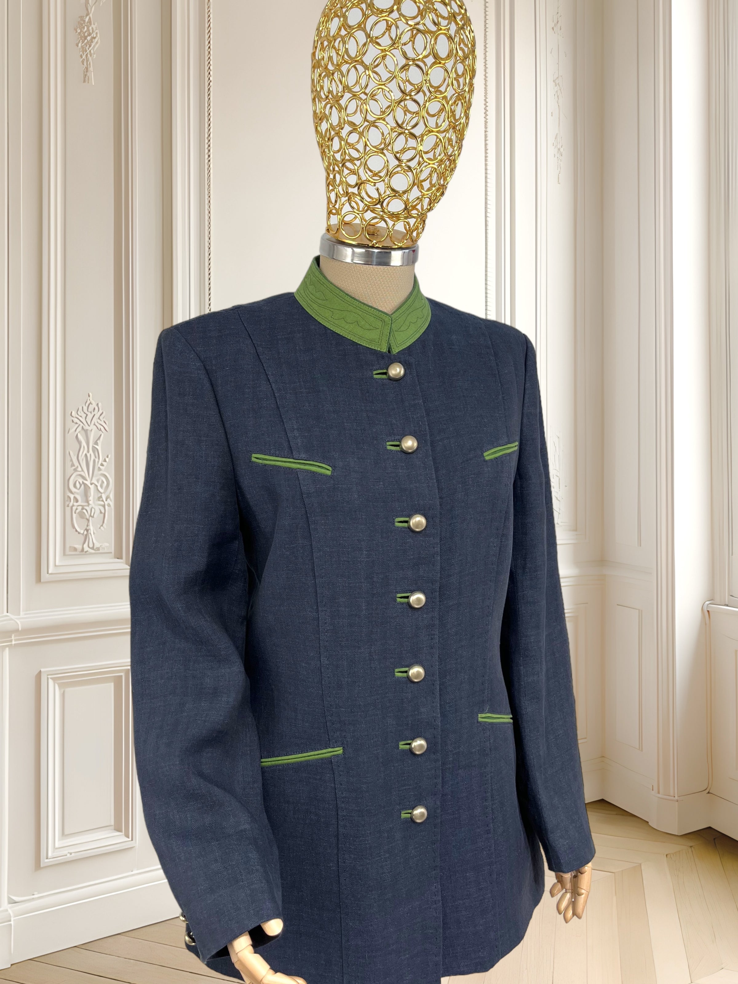 Sacou vintage din in mărimea M